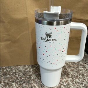 Stanley Quencher 40 oz white Terrazo